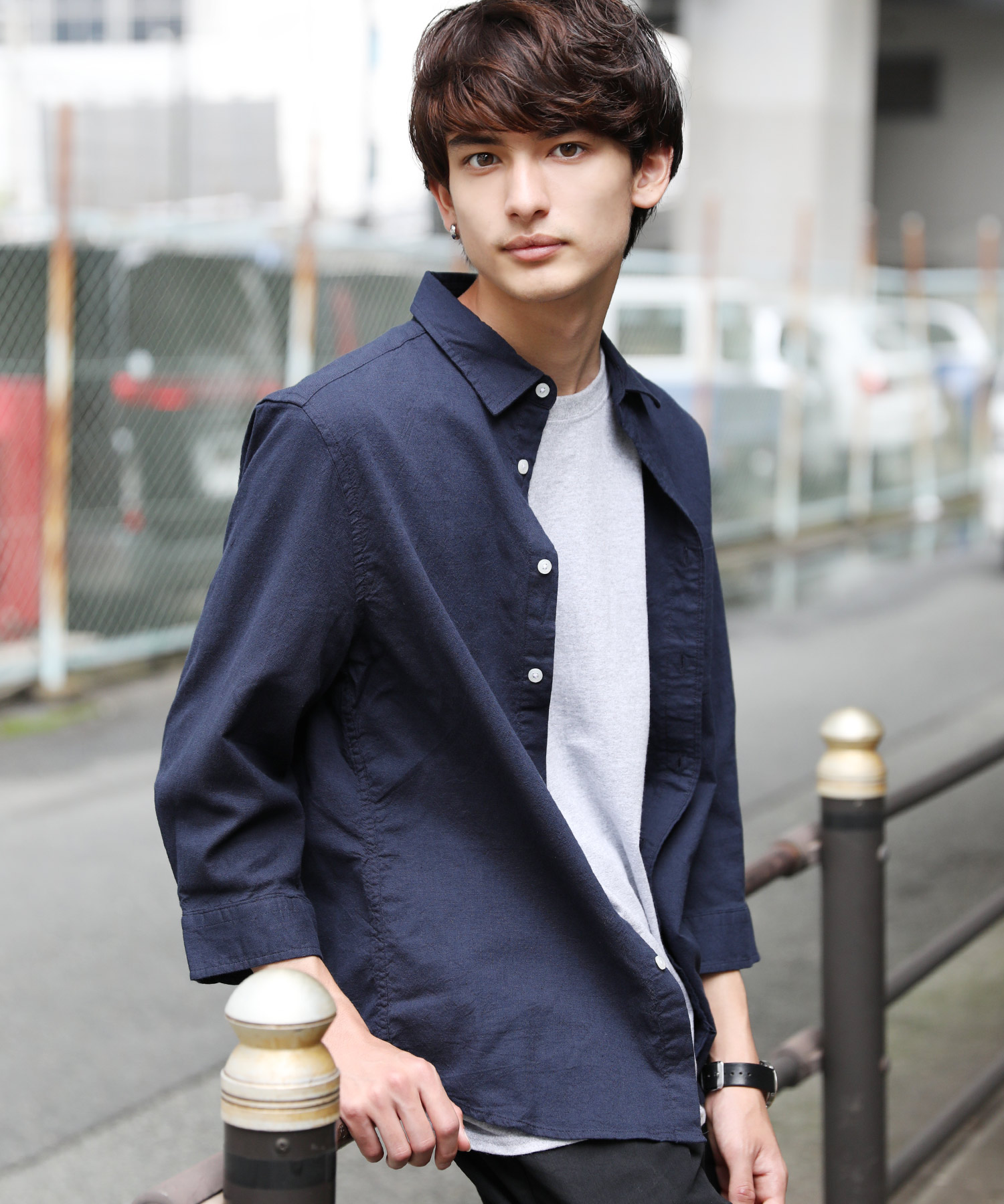 STPHAN SCHNEIDER リネンシャツ STEPHAN SCHNEIDER｜コットンリネンシャツジャケット