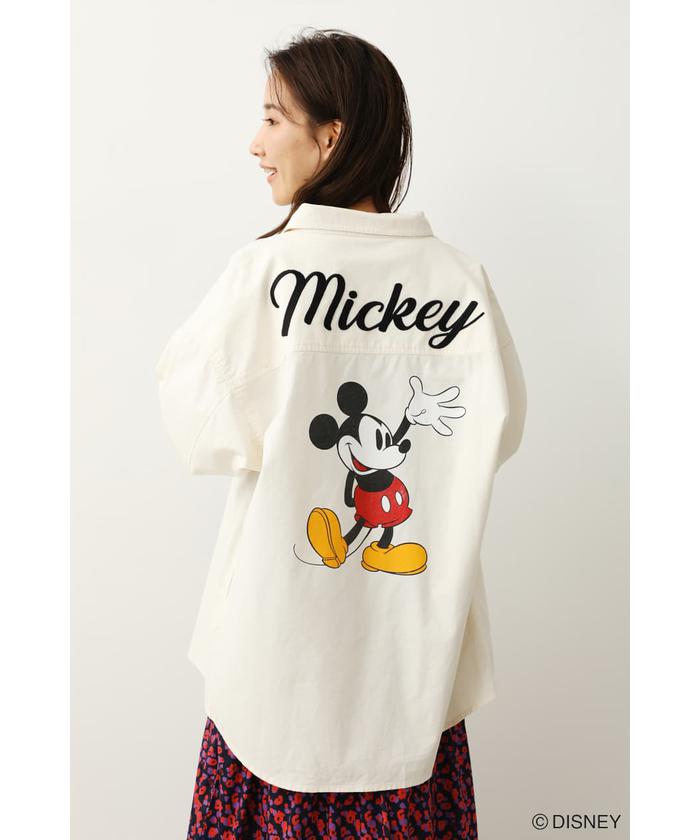 セール】(Mickey)オーバーシルエットシャツ(503095442) | ロデオ 