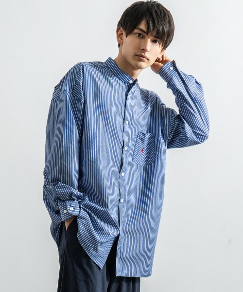 セール Kangol カンゴール バンドカラーシャツ メンズ レディース ユニセックス 長袖 スタンド ノーカラー ロゴ 刺繍 ビッグシルエット オーバーサイズ ルーズ ロッキーモンロー Rocky Monroe D Fashion セール Kangol カンゴール バンドカラーシャツ メンズ レディース ユニセックス 長袖 スタンド ノーカラー ロゴ 刺繍 ビッグシルエット オーバーサイズ ルーズ ロッキーモンロー Rocky Monroe D Fashion