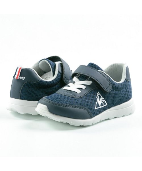 ルコック キッズ スニーカー シューズ マジックテープ La セーヌ ライト キッズ ラセーヌ ルコックスポルティフ Le Coq Sportif 軽量 つま先 ルコック Le Coq D Fashion