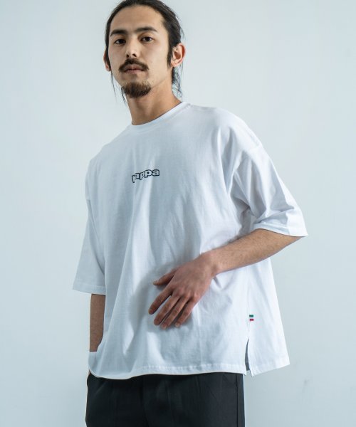 Kappa カッパ 半袖tシャツ ブランドロゴ プリント メンズ レディース ユニセックス シンプル カジュアル ビッグシルエット オーバーサイズ ドロップショ ロッキーモンロー Rocky Monroe D Fashion Kappa カッパ 半袖tシャツ ブランドロゴ プリント メンズ レディース ユニセックス シンプル カジュアル ビッグシルエット オーバーサイズ ドロップショ ロッキーモンロー Rocky Monroe D Fashion