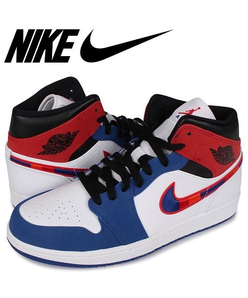 Nike Jordan 1 Mid Se ナイキ エアジョーダン1 スニーカー メンズ ホワイト 白 146 ナイキ Nike D Fashion