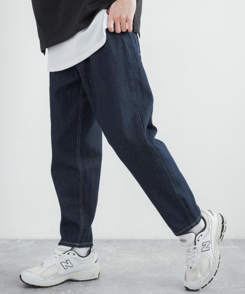セール25 Off ワイドパンツ メンズ バギーパンツ デニム バルーン テーパード インディゴ 10oz 大きい ゆるパン ゆったり 無地 シンプル カジュアル ジーパン ジーン ロッキーモンロー Rocky Monroe D Fashion セール25 Off ワイドパンツ メンズ バギーパンツ デニム バルーン テーパード インディゴ 10oz 大きい ゆるパン ゆったり 無地 シンプル カジュアル ジーパン ジーン ロッキーモンロー Rocky Monroe D Fashion