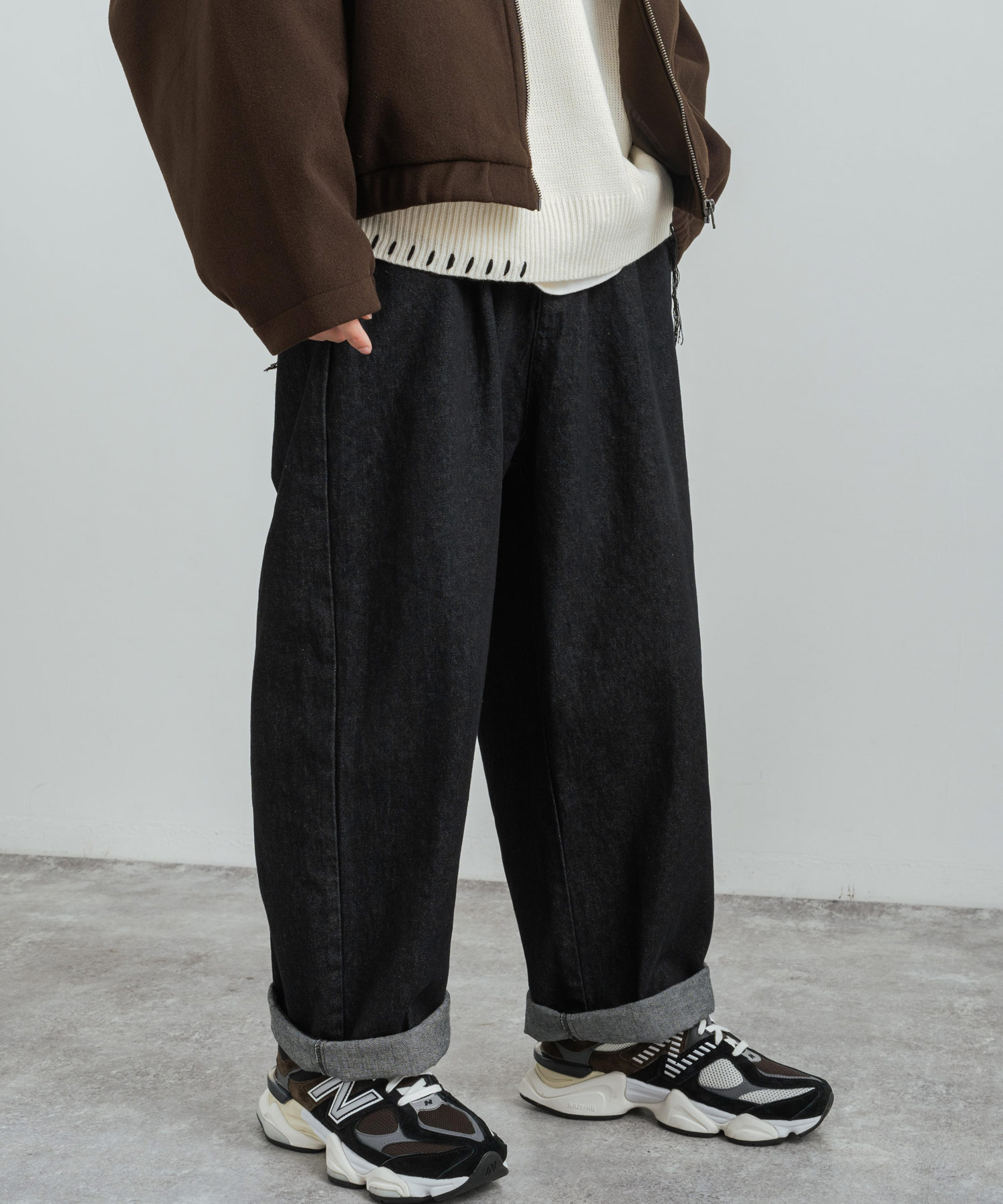 クーポン】ロッキーモンロー Rocky Monroe ワイドパンツ メンズ クーポン】ロッキーモンロー Rocky Monroe ワイドパンツ メンズ