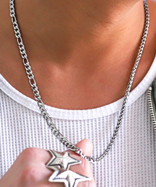 セール ステンレススチールネックレス ネックレス メンズ アクセサリー ステンレス チェーン 喜平 ラグスタイル Luxstyle D Fashion