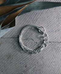 MAISON mou/【YArKA/ヤーカ】silver925 chain mix bracelet [gata]/ミックスチェーンブレスレット　シルバー925/503051820