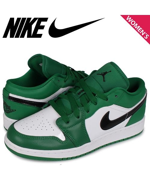 Nike Air Jordan 1 Low Gs ナイキ エアジョーダン1 スニーカー レディース グリーン 301 ナイキ Nike D Fashion
