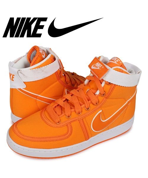 Nike Vandal High Cnvs Qs ナイキ バンダル ハイ スニーカー メンズ オレンジ Ah8605 800 ナイキ Nike D Fashion