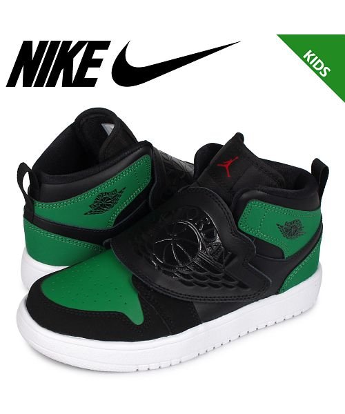 Nike Sky Jordan 1 Ps ナイキ スカイ ジョーダン スニーカー キッズ ブラック 黒 Bq7197 003 ナイキ Nike D Fashion