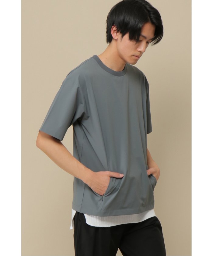 ◆boohoo◆エクステンデッドネックプールオムフローラルTシャツ osharewalker Tシャツ レディース ユニセックス 春夏 トップス