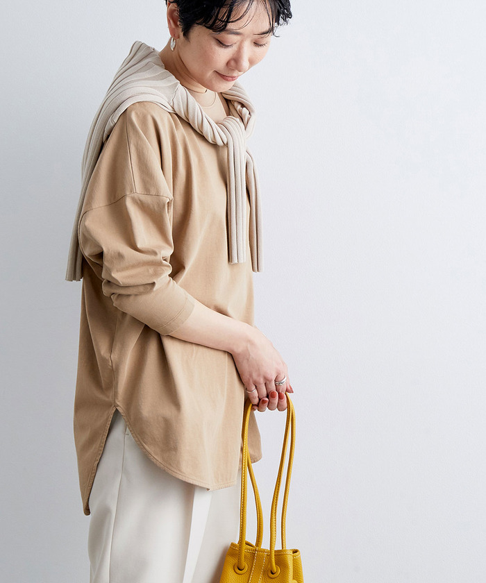 グランドセイコー セール セール アダム | 60%OFF】強撚コットンチュニックTEE(502815108) カットソー(長袖/七分)
