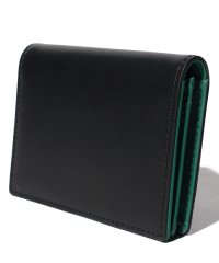 Otias/＜ロングセラー＞オティアス Otias コードバン調牛革バイカラーカードケース/503107157