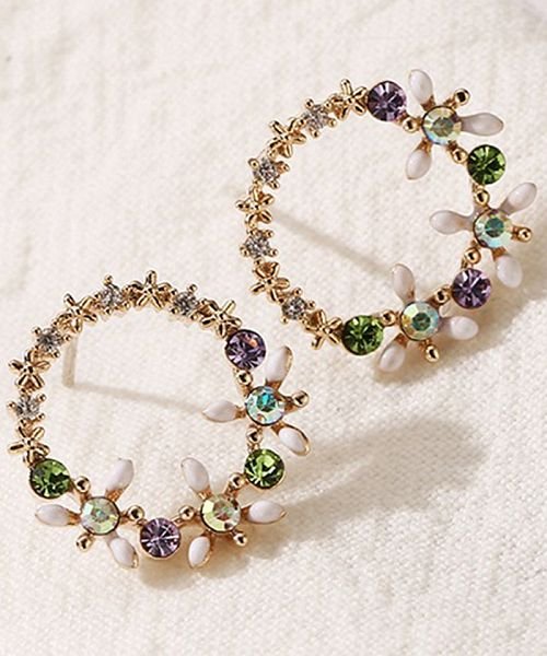 フラワー 大ぶり ピアス レディース 大人 スタッド ピアス かわいい サークルピアス 春夏 韓国 アクセサリー ミニミニストア Miniministore D Fashion フラワー 大ぶり ピアス レディース 大人 スタッド ピアス かわいい サークルピアス 春夏 韓国 アクセサリー ミニミニストア Miniministore D Fashion