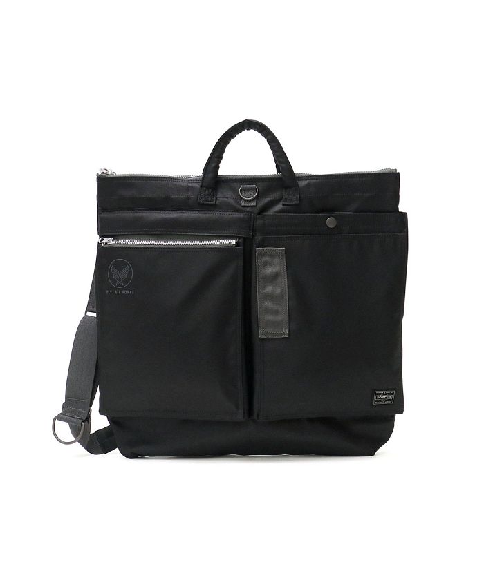 極美品 PORTER / ポーター フライングエース 2ウェイ ヘルメットバッグ 楽天市場】ポーター フライングエース 2WAYショートヘルメット