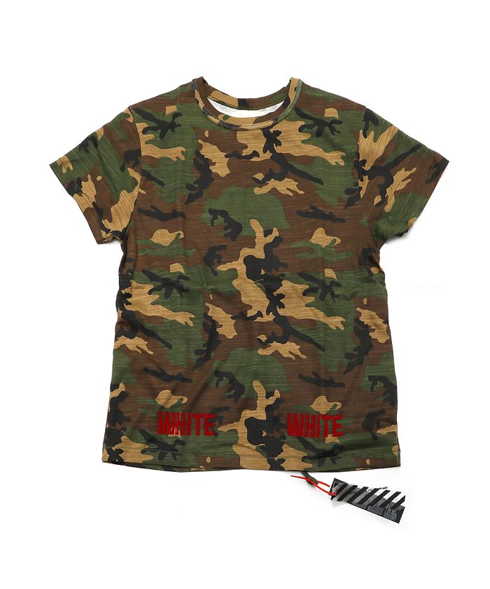 セール】OFF-WHITE CAMOUFLAGE TEE オフホワイト カモフラージュ 迷彩 セール】OFF-WHITE CAMOUFLAGE TEE オフホワイト カモフラージュ 迷彩