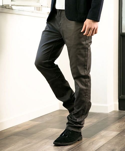 チノパンメンズスキニーパンツストレッチスリムパンツボトムステーパード伸縮カジュアルパンツ マエストーソ Maestoso D Fashion