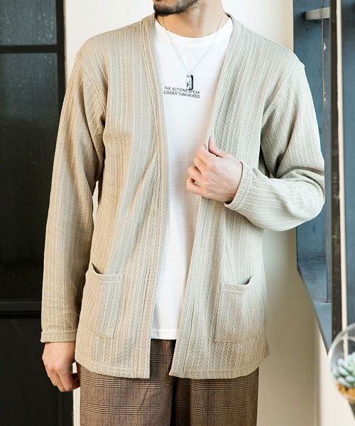 セール 2点セットアンサンブルメンズカーディガン半袖tシャツ無地ストライプ マエストーソ Maestoso D Fashion セール 2点セットアンサンブルメンズカーディガン半袖tシャツ無地ストライプ マエストーソ Maestoso D Fashion
