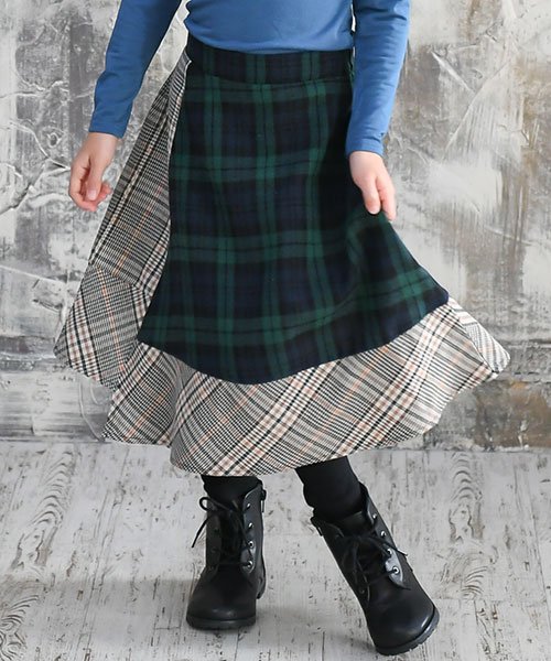 セール アシンメトリースカート 子供服bee 子供服bee D Fashion