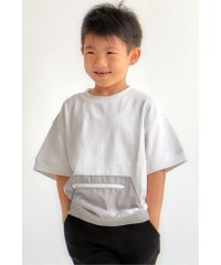 ikka kids/【キッズ】裾シャーリング配色ポケットT（120〜160cm）/503127538