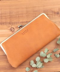 nafka/ナフカ nafka がま口 財布 レディース モストロレザー 長財布 本革 レザー 薄い スリム シンプル 無地 ナチュラル おしゃれ 人気 nafka ナフカ/502862584