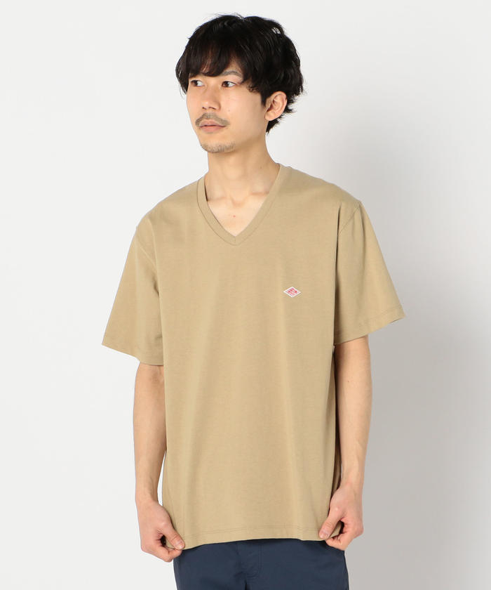 クーポン】【セール 20%OFF】【DANTON/ダントン】VネックTシャツ