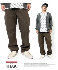 one colors/大きいサイズ カツラギ ストレッチ チノパンツ チノパン ビックサイズ メンズ 男性 USサイズ パンツ 人気 アメカジ チノ ボトムス 学生 ワイドパンツ シ/503135069