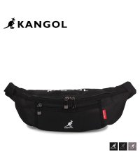 KANGOL/カンゴール KANGOL カンゴール KANGOL バッグ ウエストバッグ ボディバッグ メンズ レディース LOGO WAIST BAG ブラック グレー 黒/503016690