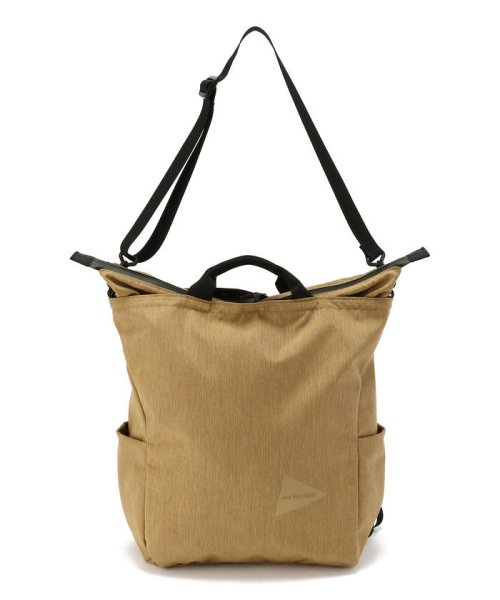 Andwander アンドワンダー Heather 2way Totebag ヘザー2ウェイ トートバッグ ビーバー Beaver D Fashion