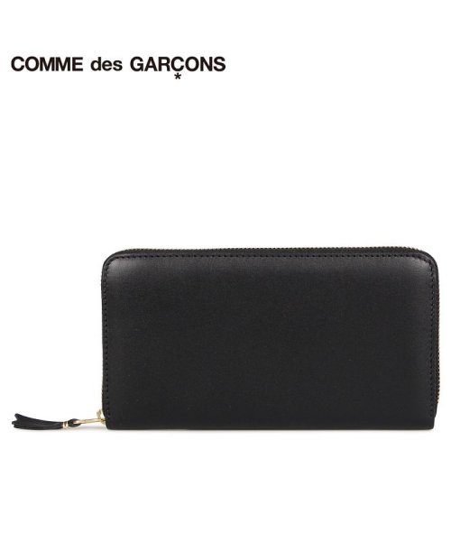 コムデギャルソン COMME des GARCONS 財布 長財布 メンズ レディース ラウンドファスナー 本革 CLASSIC WALLET  ブラック 黒 S(503008228) コムデギャルソン(COMMEdesGARCONS) d fashion