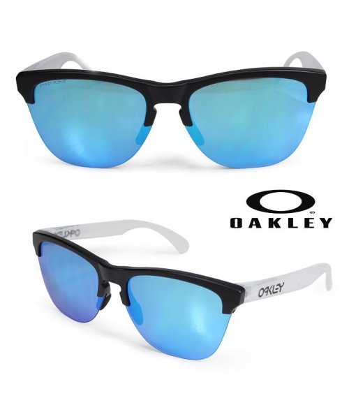 クーポン オークリー Oakley サングラス Frogskins Lite フロッグスキン ライト Us Fit メンズ レディース ブラック Oo9374 02 オークリー Oakley D Fashion