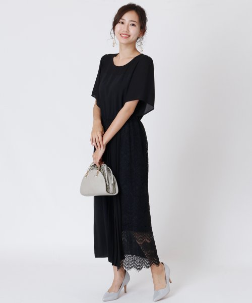 セール Radiate The Lifedress レース シフォンプリーツドレス ラシュッド Lasud D Fashion