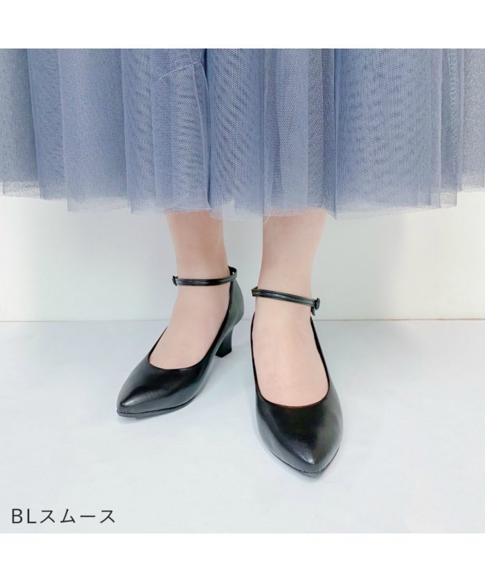 ストラップ パンプス 黒 オフィスの人気商品 通販 価格比較 価格 Com