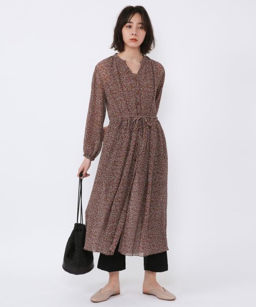 クーポン セール80 Off ヨウリュウフラワープリントワンピース コーエン Coen D Fashion