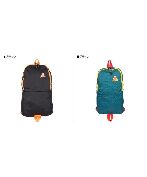 セール ナイキ Nike リュック バッグ バックパック メンズ レディース Acg Packable Backpack ブラック グリーン 黒 Ba5841 ナイキ Nike D Fashion