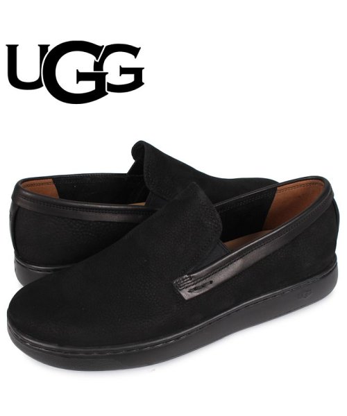 Ugg アグ スニーカー スリッポン ピスモ メンズ Pismo Sneaker Slip On ブラック 黒 アグ Ugg D Fashion