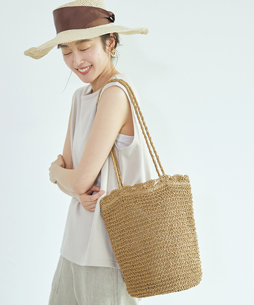 バケツ型かごバッグ(503148184) | コカ(coca) - d fashion