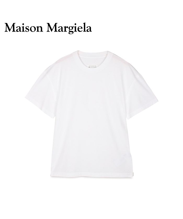 ★MAISON MARGIELA★ Tシャツ ♪ホワイト♪ Maison Margiela ロゴ Tシャツ | ホワイト | FARFETCH JP