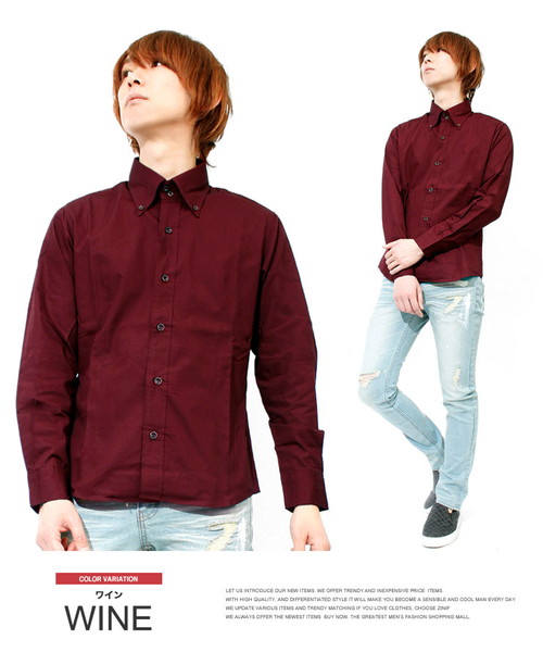 ワンカラーズ one colors 長袖シャツ メンズ 大きいサイズ 無地 ワンカラーズ one colors 長袖シャツ メンズ 大きいサイズ 無地