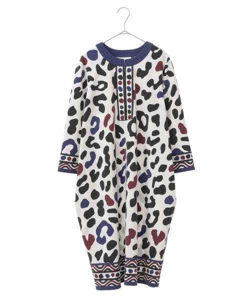 セール 洗濯機で洗える マルチレオパードジャージーワンピース ヒロコビス Hiroko Bis D Fashion