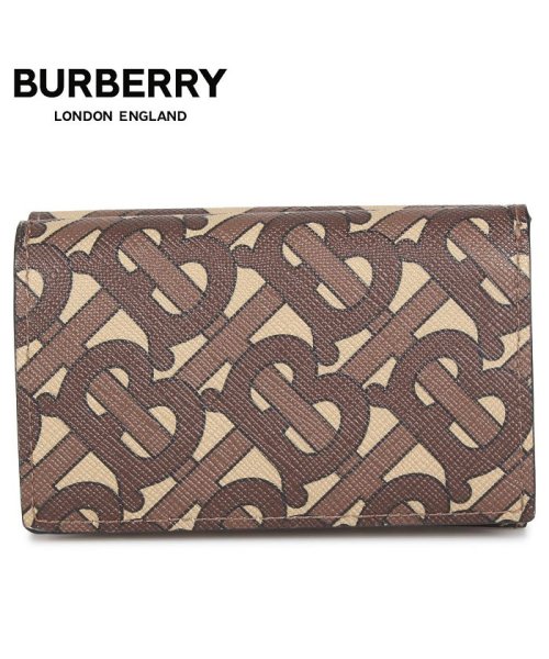 バーバリー Burberry 財布 三つ折り メンズ Tri Fold Wallet ブラウン バーバリー Burberry D Fashion
