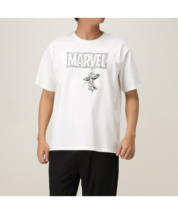 マックハウス Mac－House MARVEL マーベル スパイダーマン/ロゴT