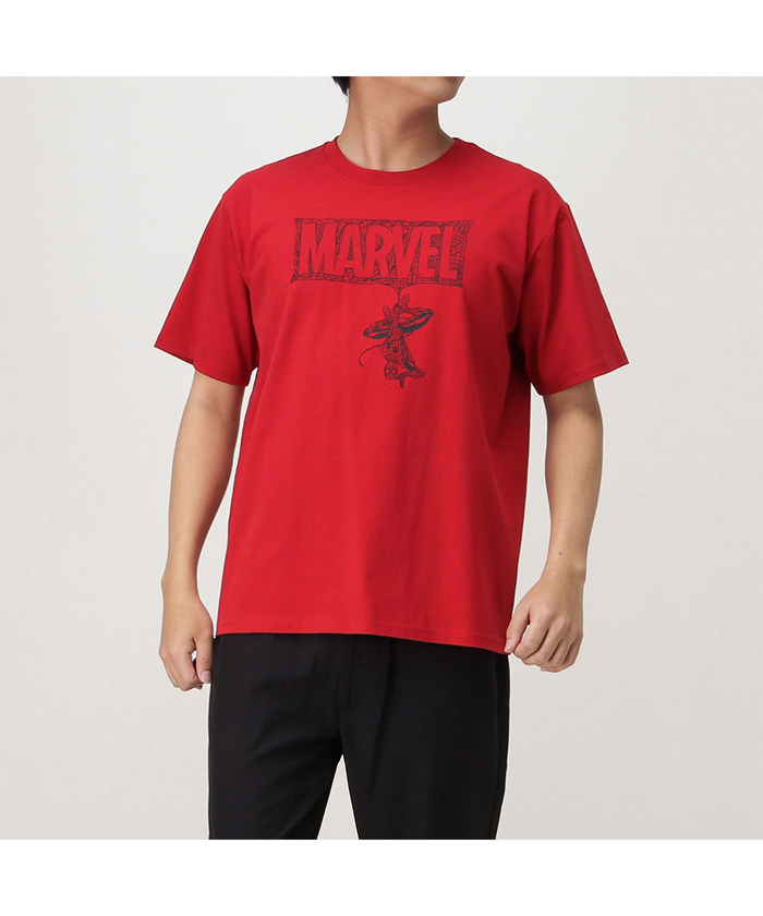 新作　MARBLE 24 Tシャツ Mサイズ 赤 LIMITEDオーバーサイズチェックシャツ（RED×RED） | HATSUNEX