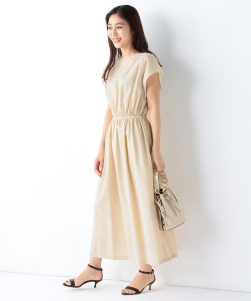 セール Demi Luxe Beams ウエストギャザー ワンピース デミルクスビームス Demi Luxe Beams D Fashion