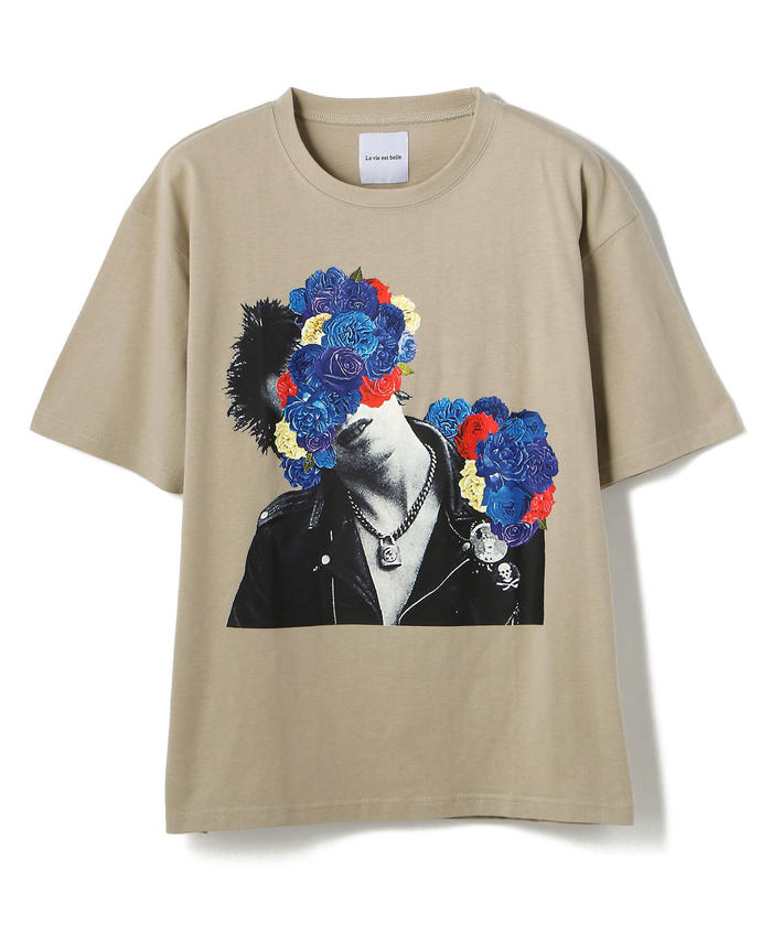 LA VIE ELU ノベルティTシャツ 半袖 503183590011.jpg