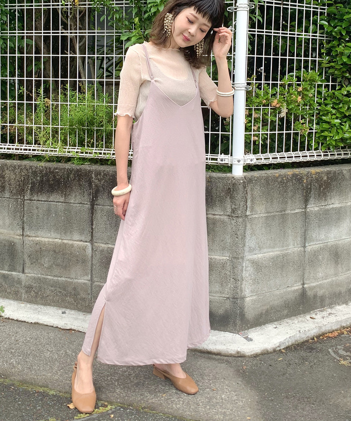 ◆専用◆ 90 シャーリー バッククロスワンピース　ピンク 専用 90 シャーリー バッククロスワンピース ピンク