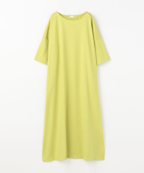 ファインコットン クルーネックワンピース Galerie Vie Galerie Vie D Fashion
