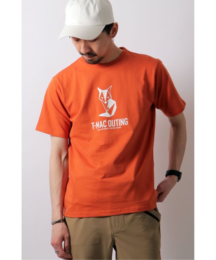Unisex Parody Mac McDonald's short-sleeved T-shirt 男女兼用
