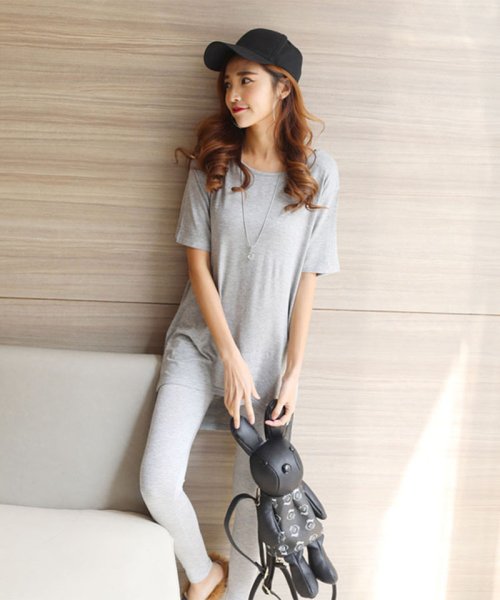 セール Tシャツ 定番カットソー レディース ゆったり ロングtシャツ 半袖 ナチュラル セイヘイショップ Seiheishop D Fashion セール Tシャツ 定番カットソー レディース ゆったり ロングtシャツ 半袖 ナチュラル セイヘイショップ Seiheishop D Fashion
