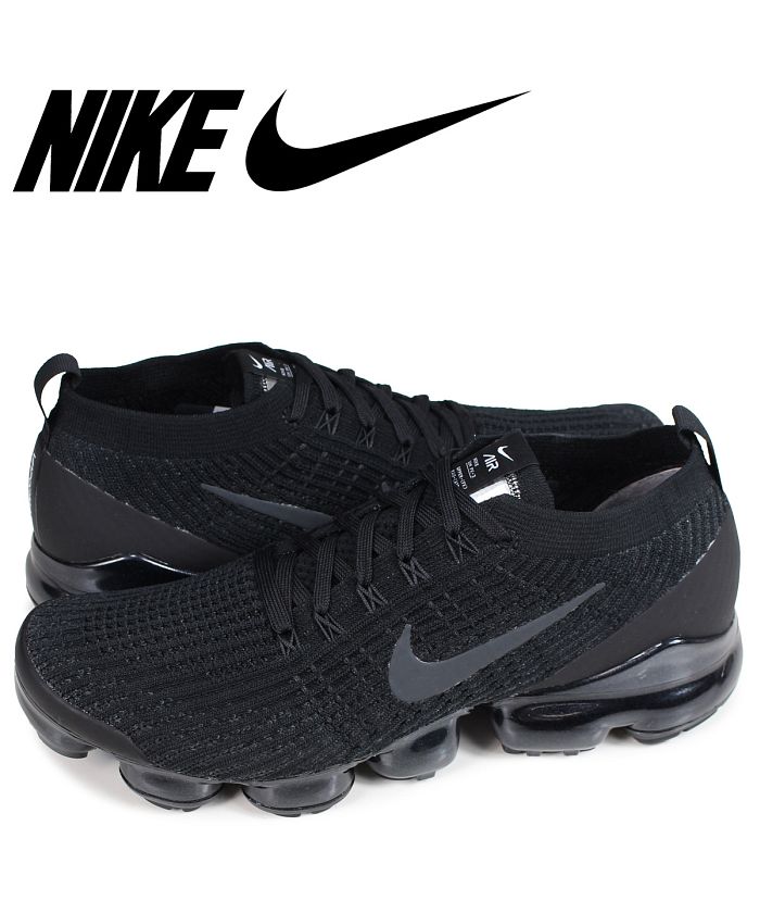 【美品】  NIKE / ナイキ | Air Vapormax Flyknit 3 / AJ6900-004 ヴェイパーマックス フライニット スニーカー | 28 | Black | メンズ