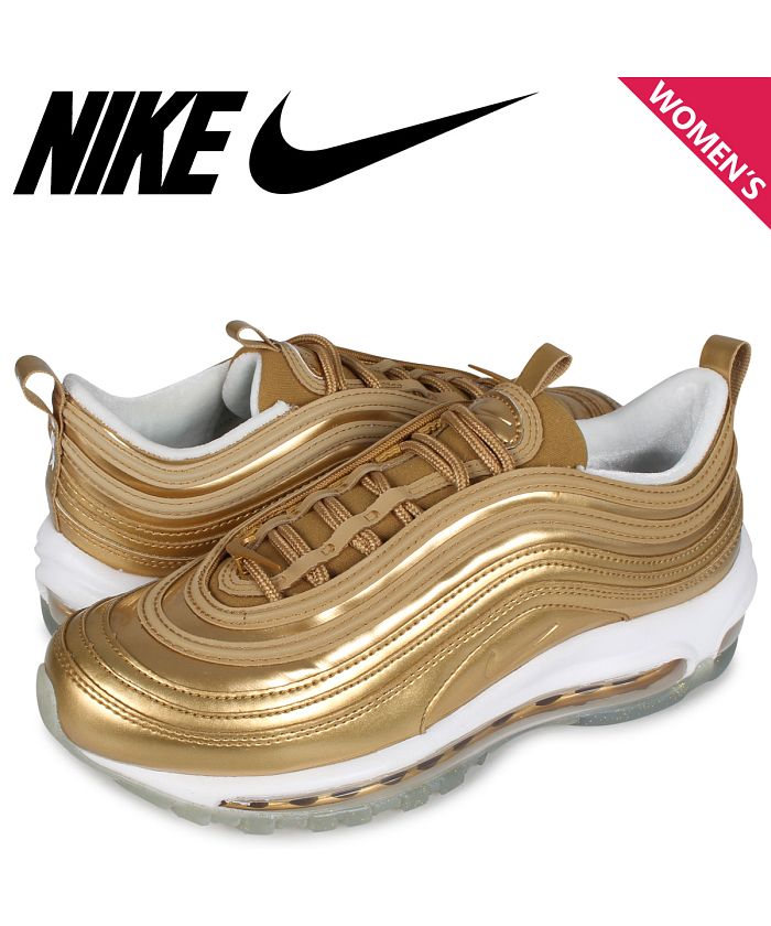 NIKE WMNS AIR MAX 97 QS ナイキ エアマックス97 スニーカー レディース ゴールド  CJ0625－700'(503190689) | ナイキ(NIKE) - d fashion